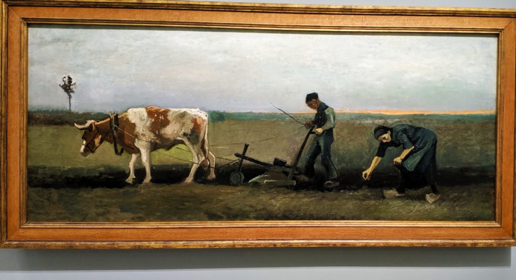 Vincent Van Gogh, “Potato Planting” (1884).