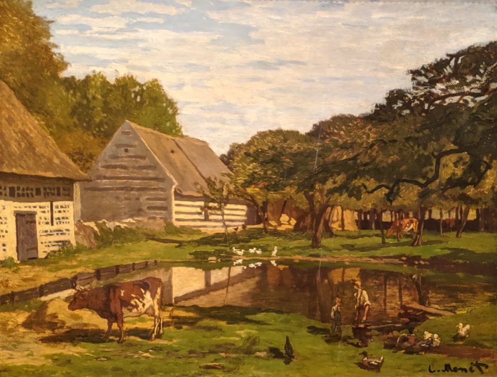 Monet, Farmyard in Normandy