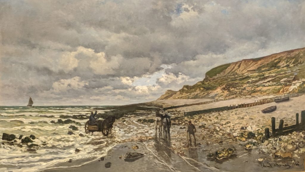 Monet, La Pointe de La Heve at Low Tide