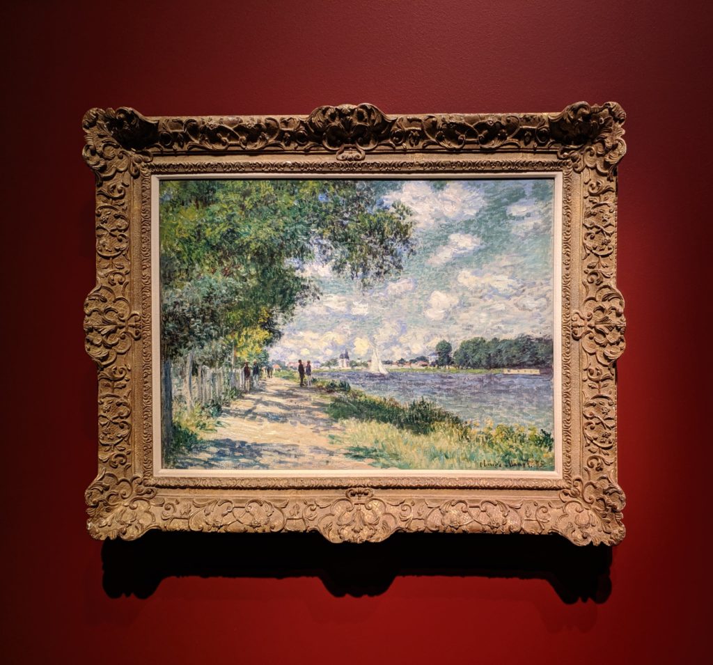Monet, "The Seine at Argenteuil" (1875)