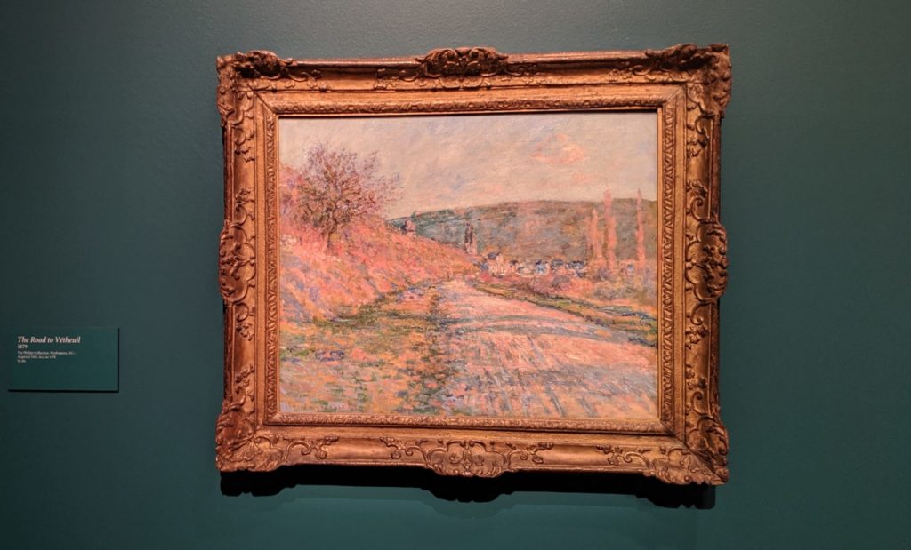 Monet, "The Road to Vétheuil" (1879)