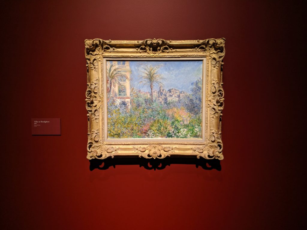Monet, "Villas at Bordighera" (1884)