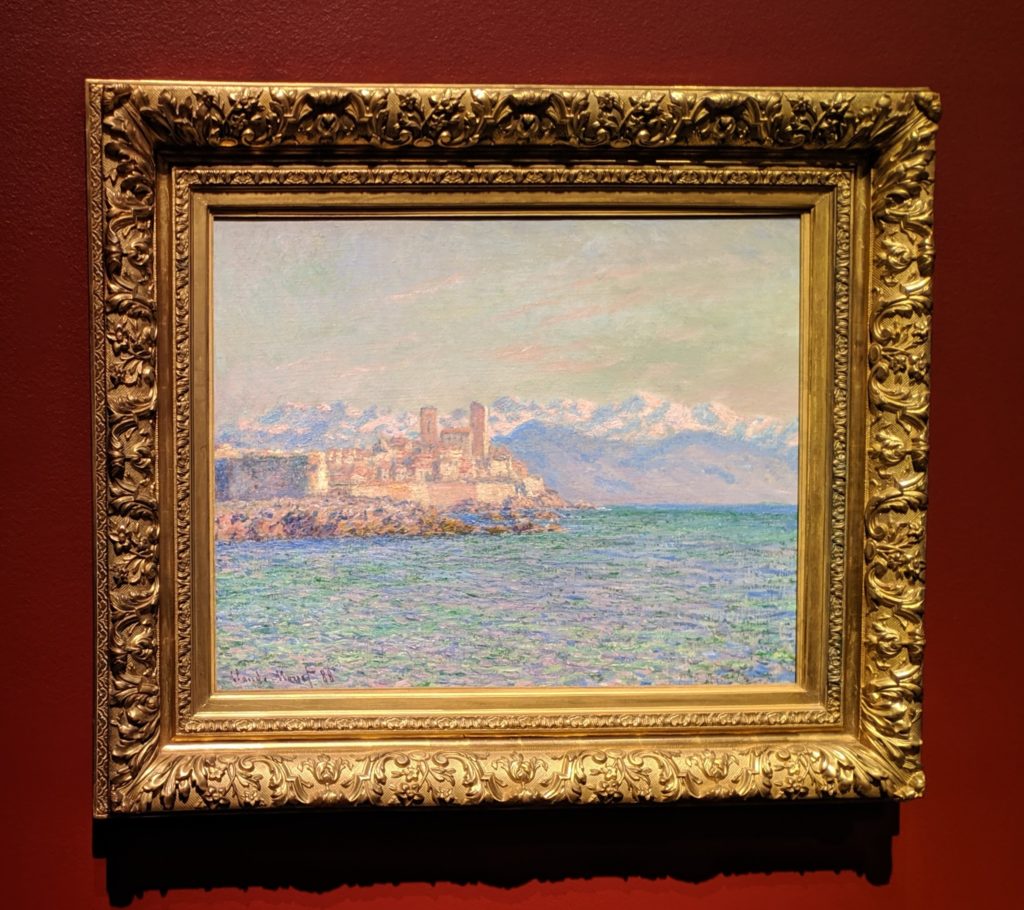 Monet, "The Fort of Antibes" (1888)