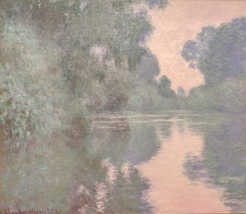 Monet, "Morning on the Seine, near Giverny" (1897)