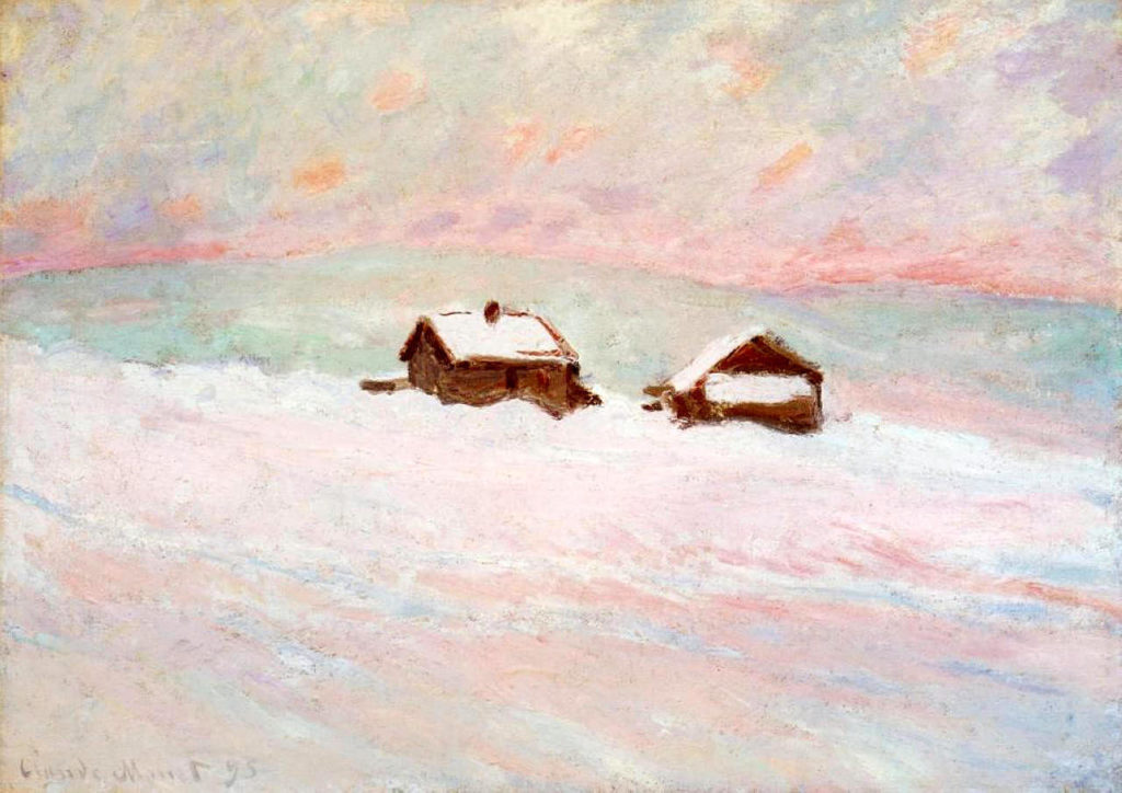 monet_houses_snow_norway_1895