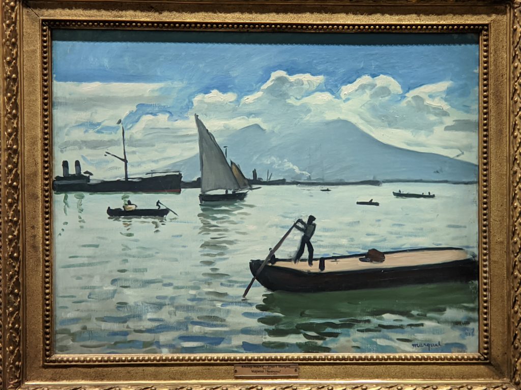 Bay of Naples, 1909 by Albert Marquet, Morozov Collection