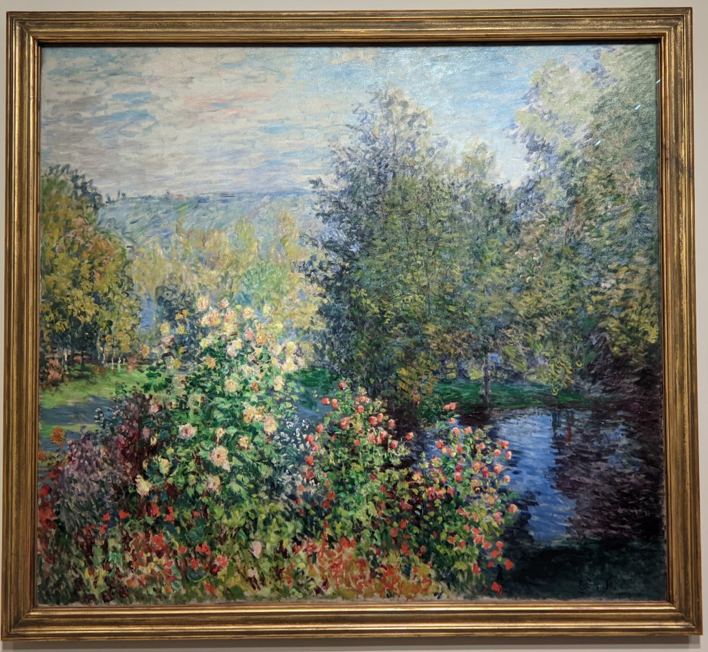 Morozov - Corner of the Garden at Montgeron by Claude Monet