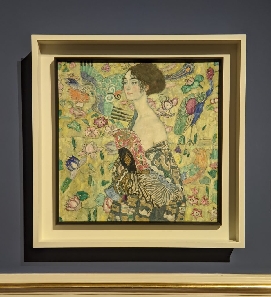 Klimt, Lady with the Fan