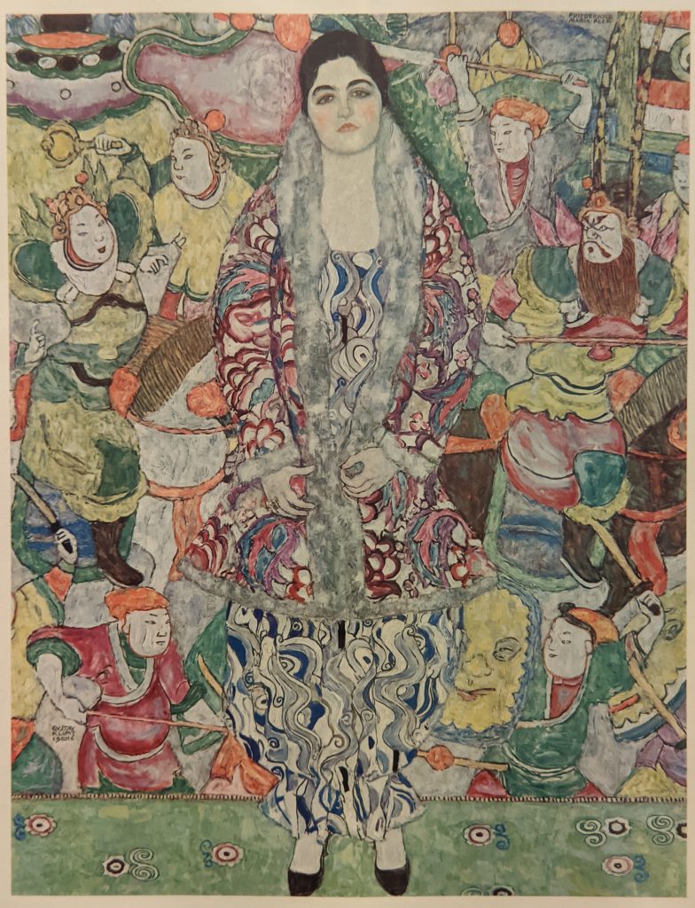 Klimt, Asian inspiration