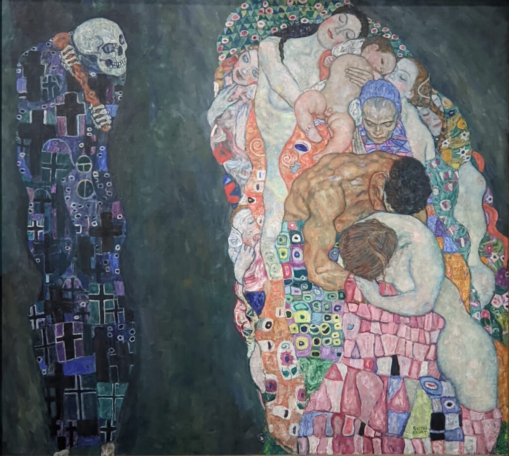 Death and Life, 1910 - 1917  by Gustav Klimt in Leopold Museum