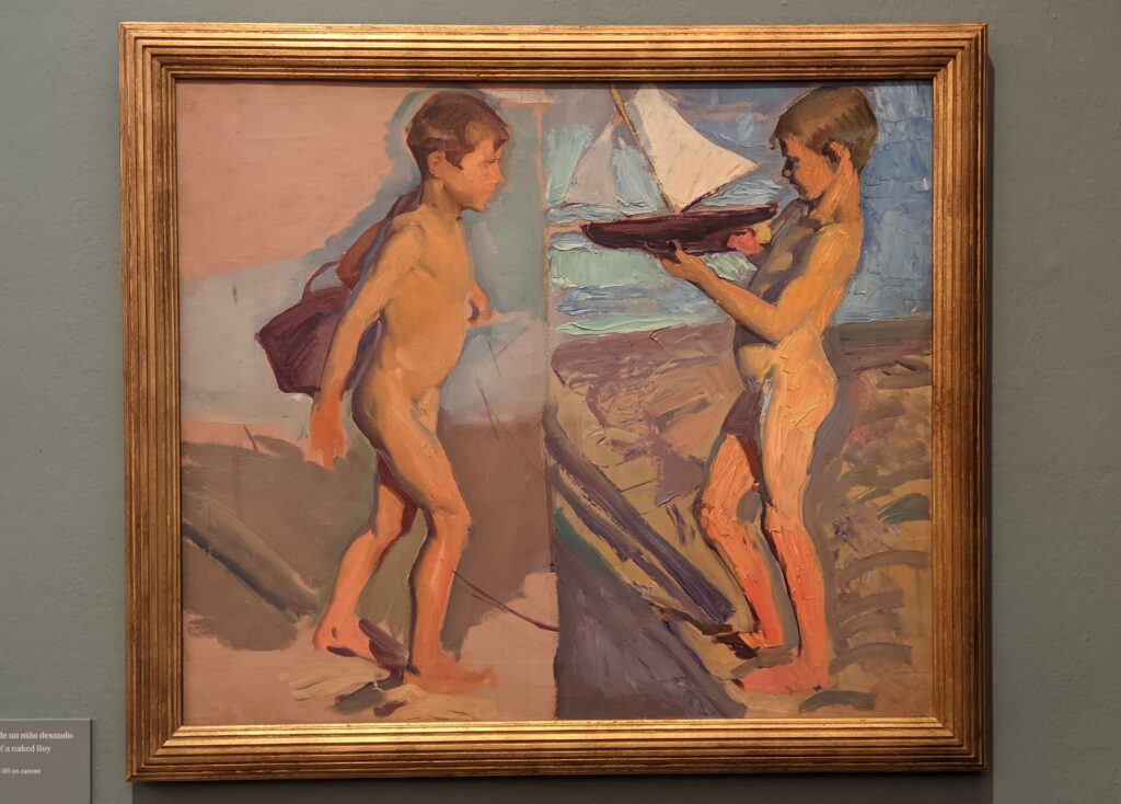 Two Studies of a Naked Boy, Sorolla Museum, Madrid