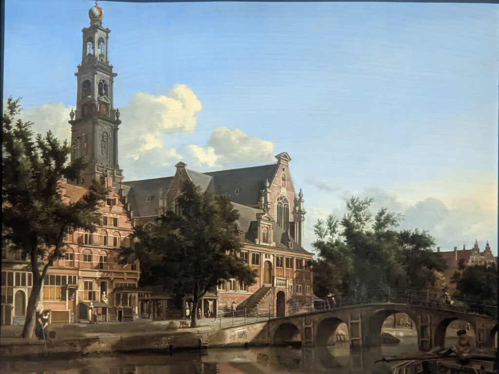 Painting Amsterdam by Heyden, Boston
