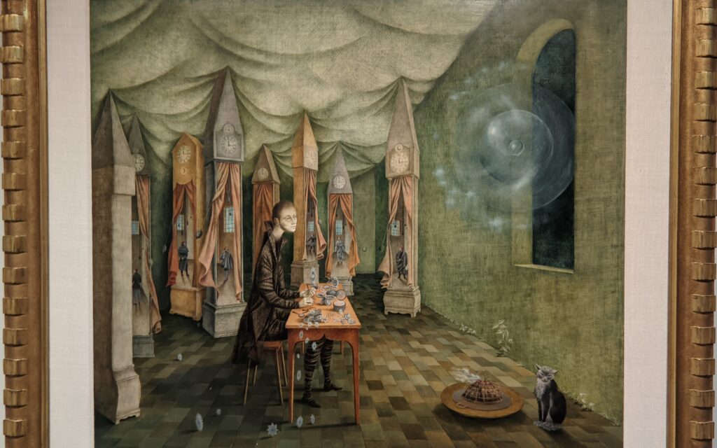 The Clockmaker (Revelation), 1955 by Remedios Varo, Surrealism