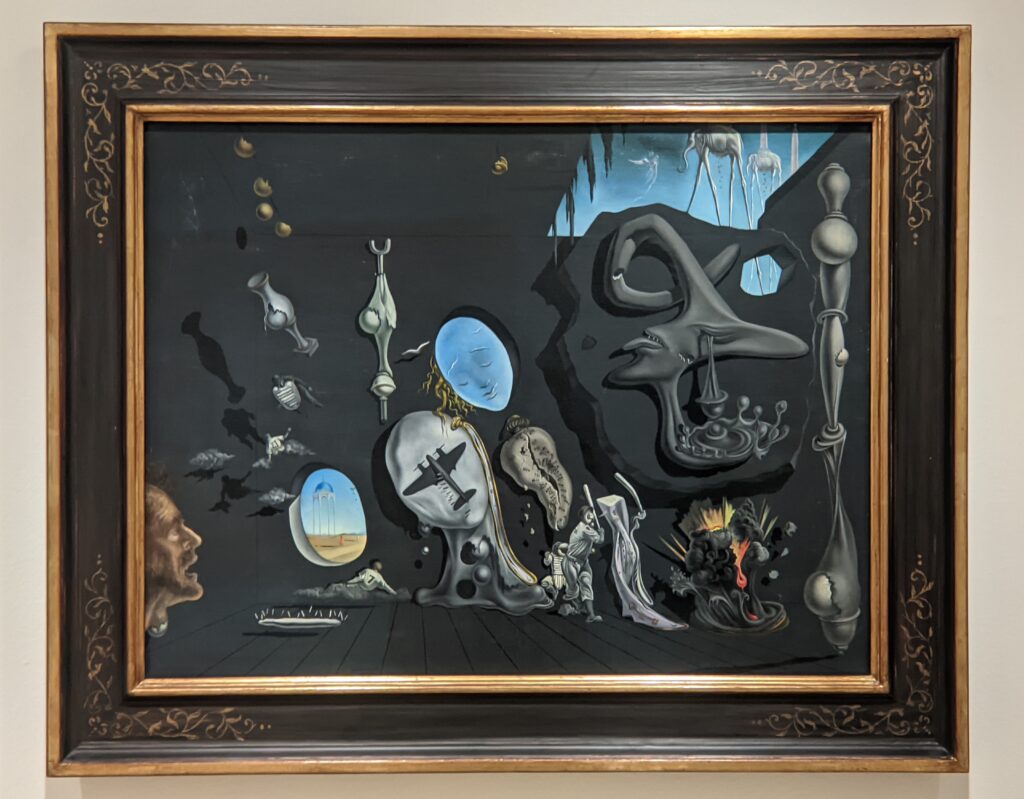 Uranium and Atomica Melancholica Idyll, 1945 by Salvador Dalí, Surrealism