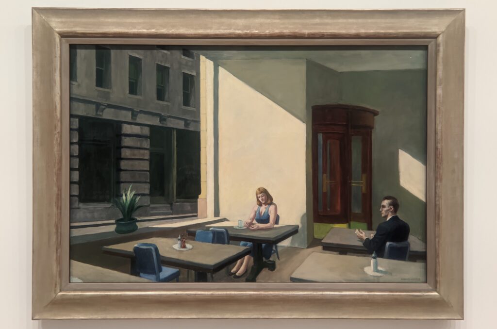 Sunlight in a Cafeteria New York City, Hopper