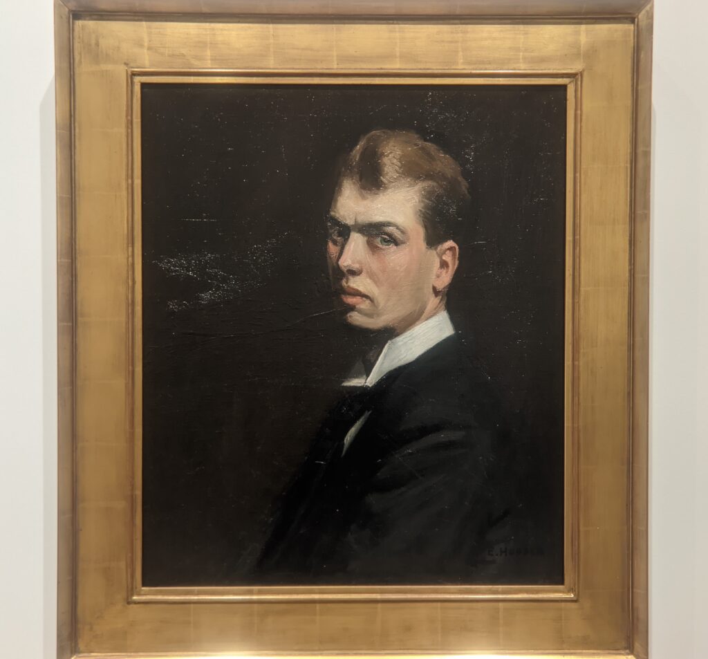 New York City Hopper, Self Portrait