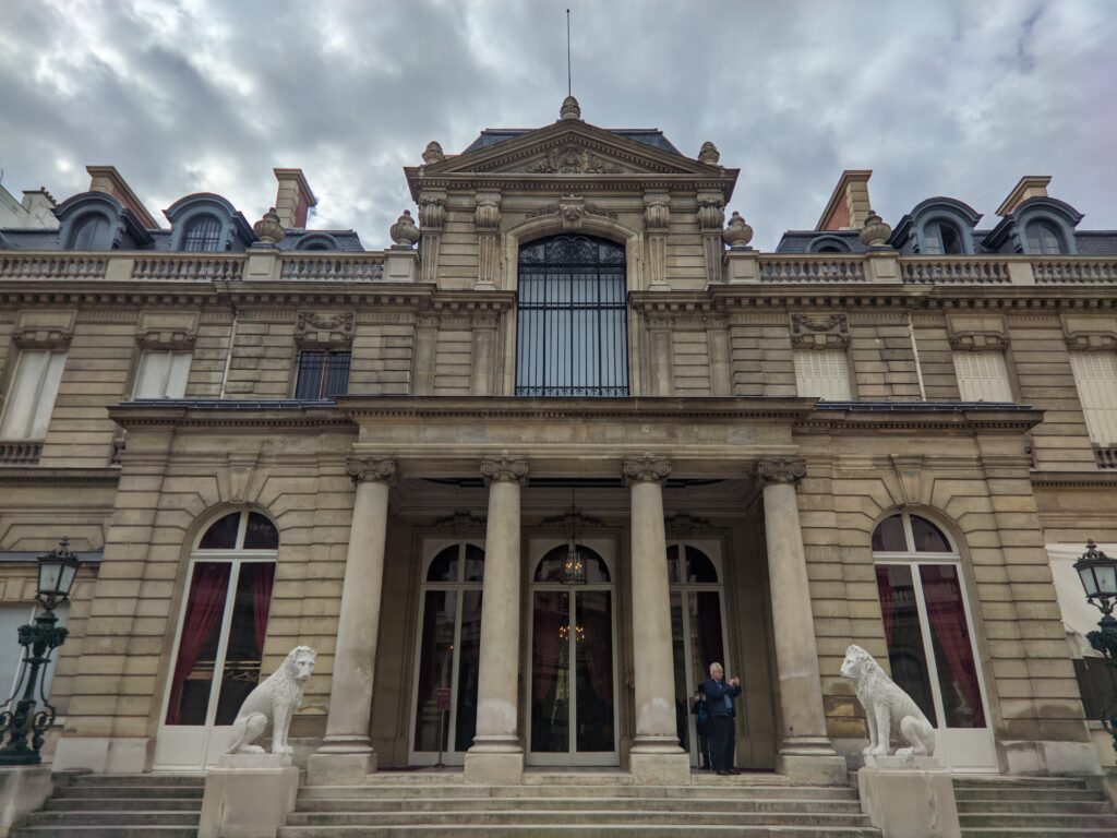 Front of the Jacquemart-André Museum