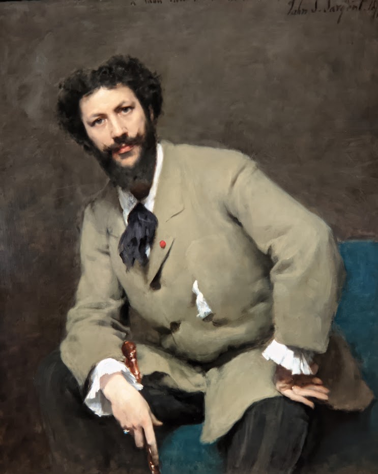 Carolus-Duran (Charles-Auguste-Emile Durant), 1879 by John Singer Sargent {not in exhibition Sargent and Paris}